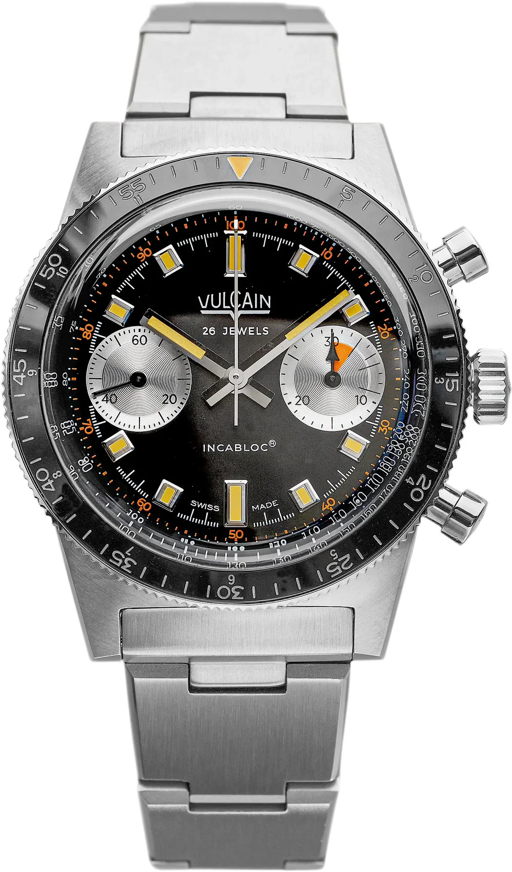 Vulcain Skindiver Chronograph Black Watch