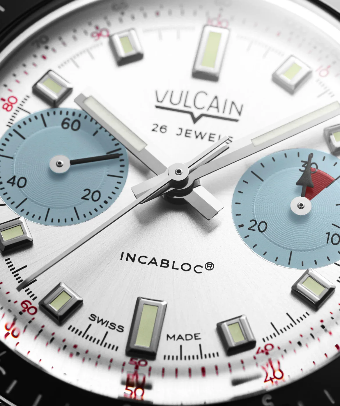 Vulcain Skindiver Chronograph Ice Blue Bracelet Limited Edition Watch - Image 2