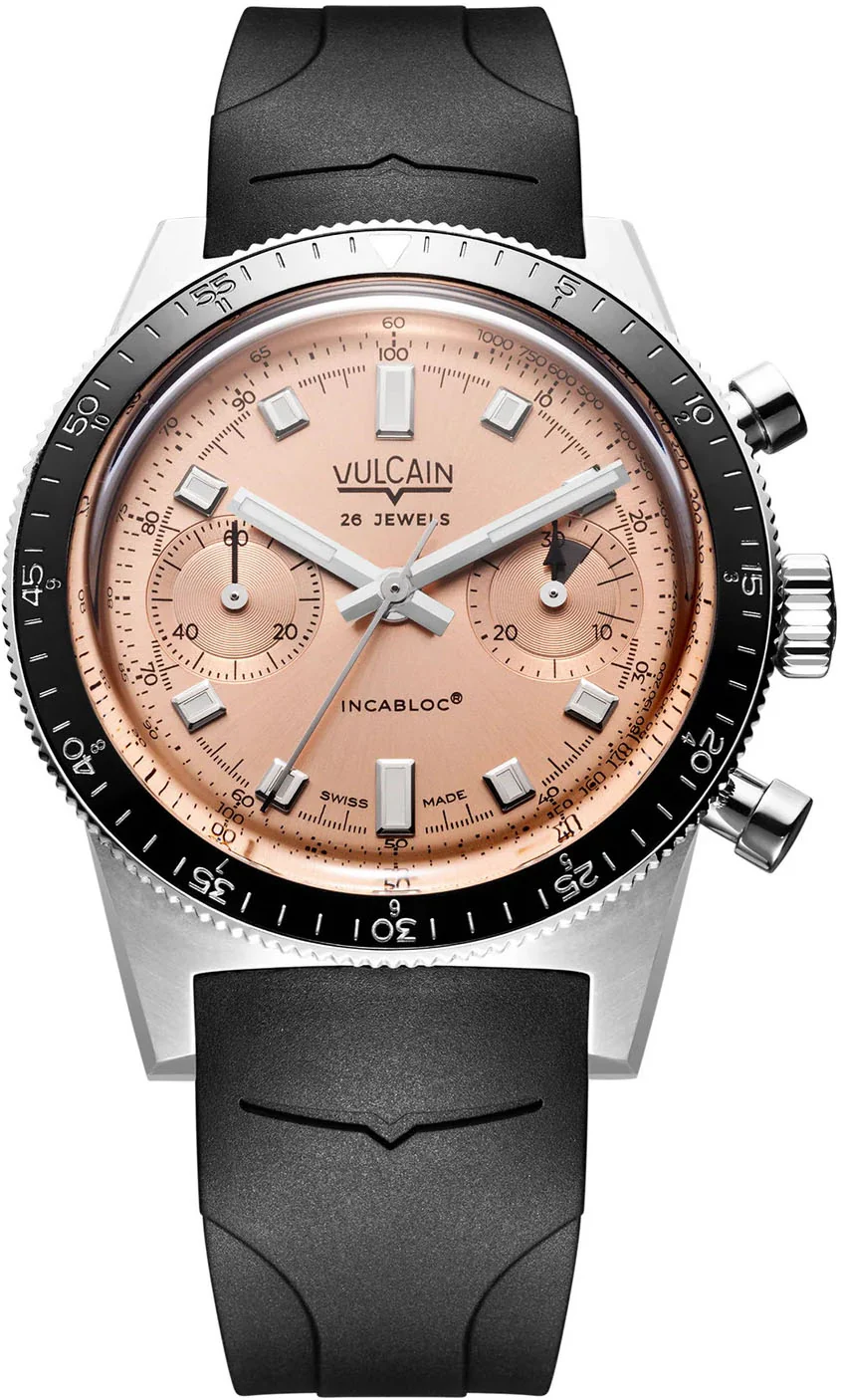 Vulcain Skindiver Chronograph Salmon Limited Edition Watch