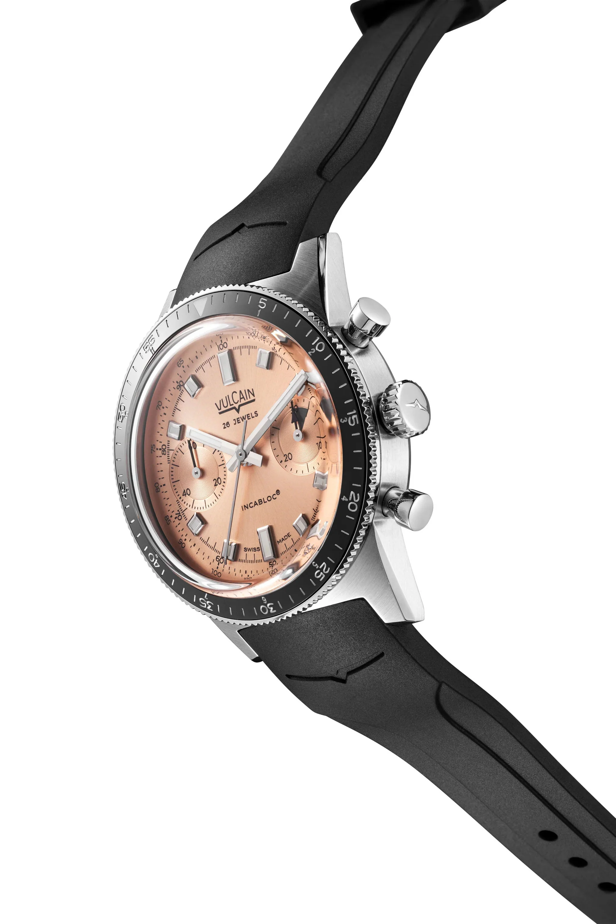 Vulcain Skindiver Chronograph Salmon Limited Edition Watch - Image 2