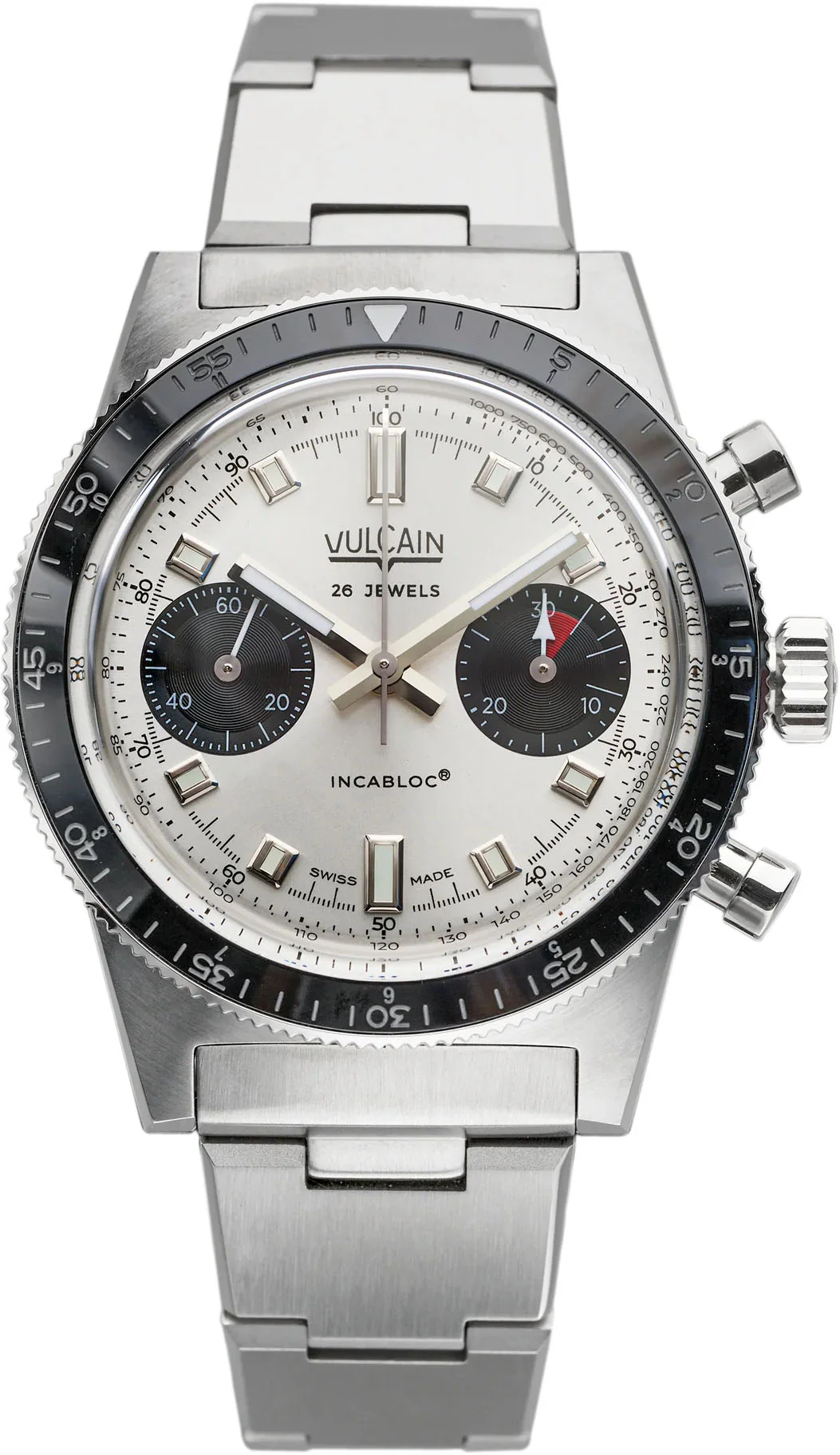 Vulcain Skindiver Chronograph White Watch