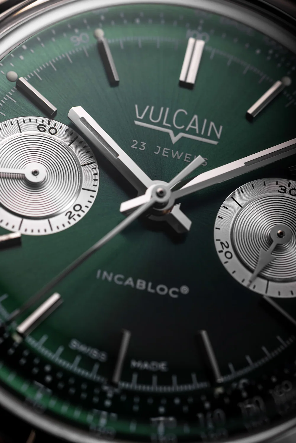 Vulcain Chronograph Green Limited Edition Watch - Image 3