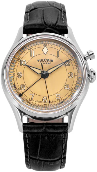 Vulcain Cricket Classique 36mm Brown Watch