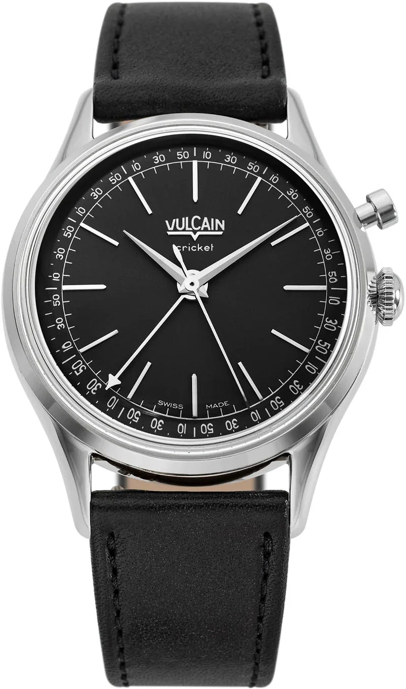 Vulcain Cricket President 36mm Black Watch