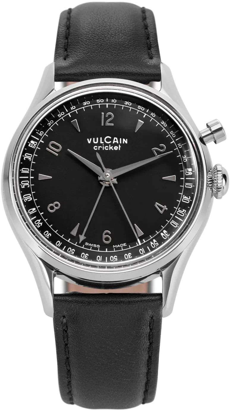 Vulcain Cricket Tradition 39mm Black Watch