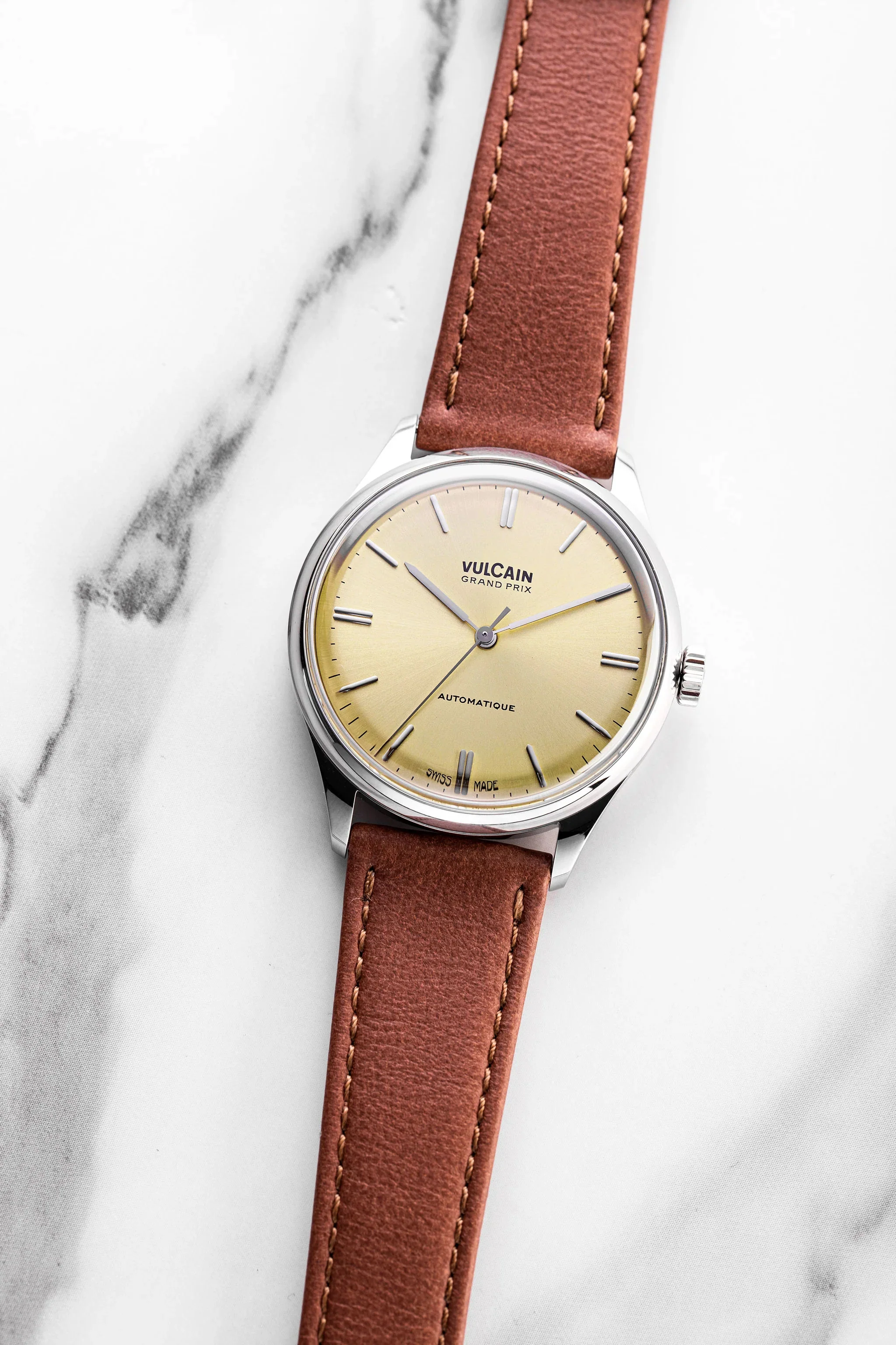 Vulcain Grand Prix Champagne Watch - Image 4