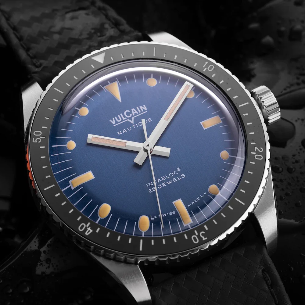 Vulcain Skindiver Blue Watch - Image 3