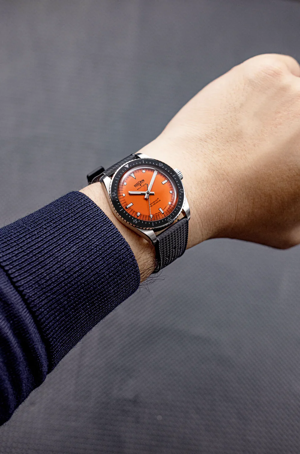 Vulcain Skindiver Nautique Orange Watch - Image 6