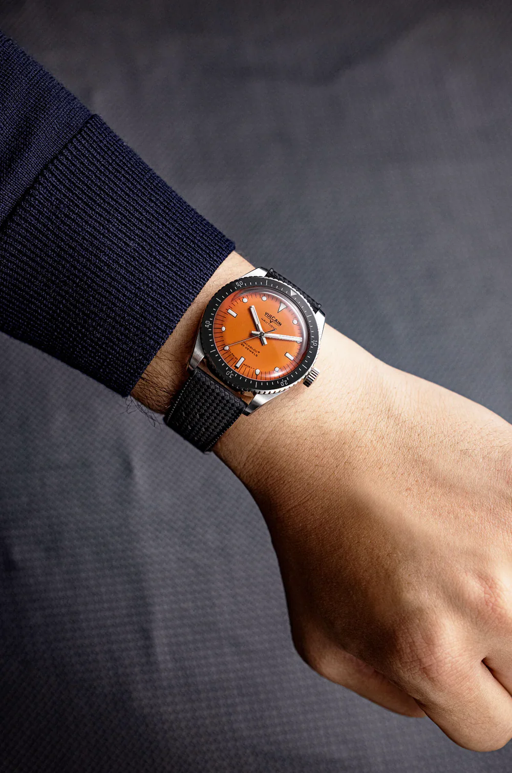 Vulcain Skindiver Nautique Orange Watch - Image 7