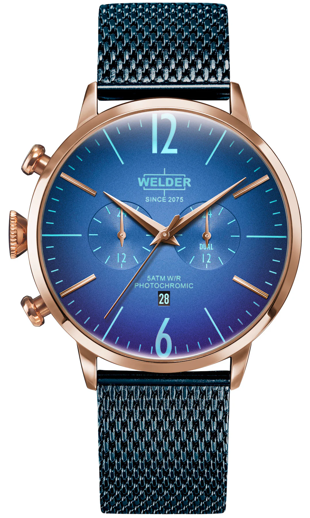 Welder Watch Moody K55 Dual Time Mens