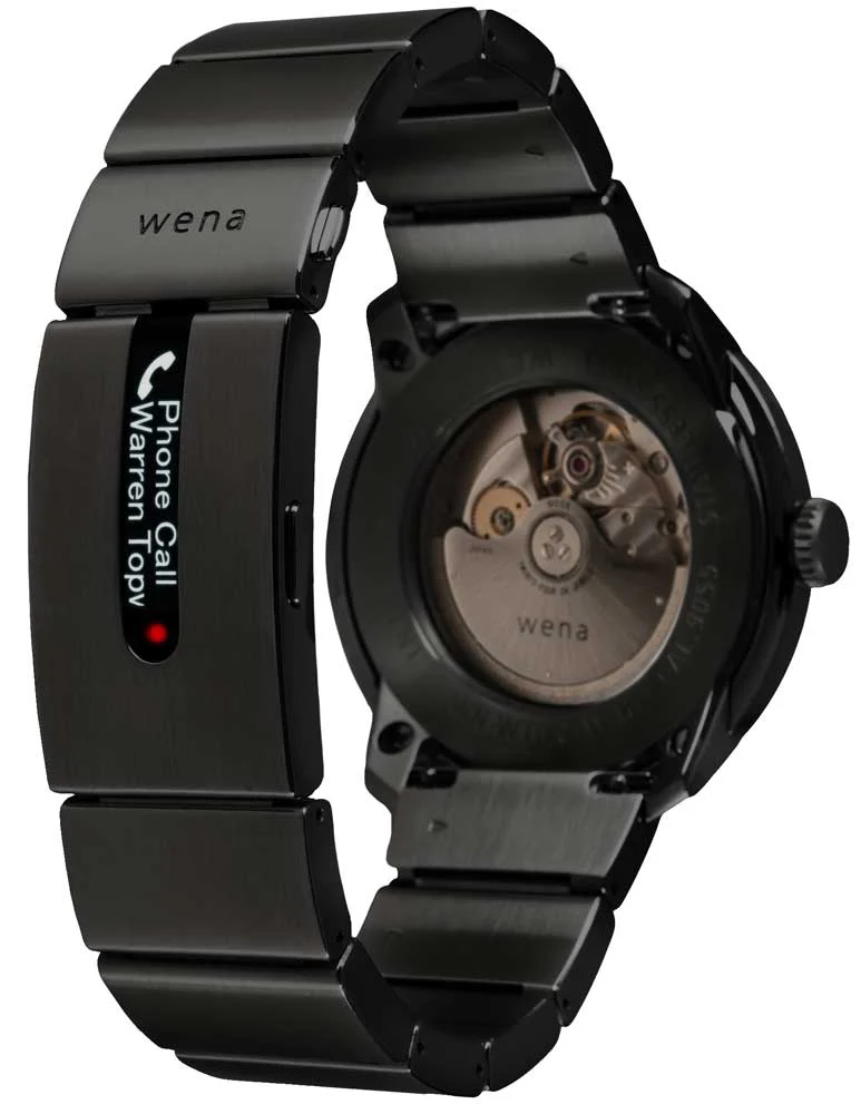 Wena By Sony Smart Watch Bracelet Pro Black D - Image 2