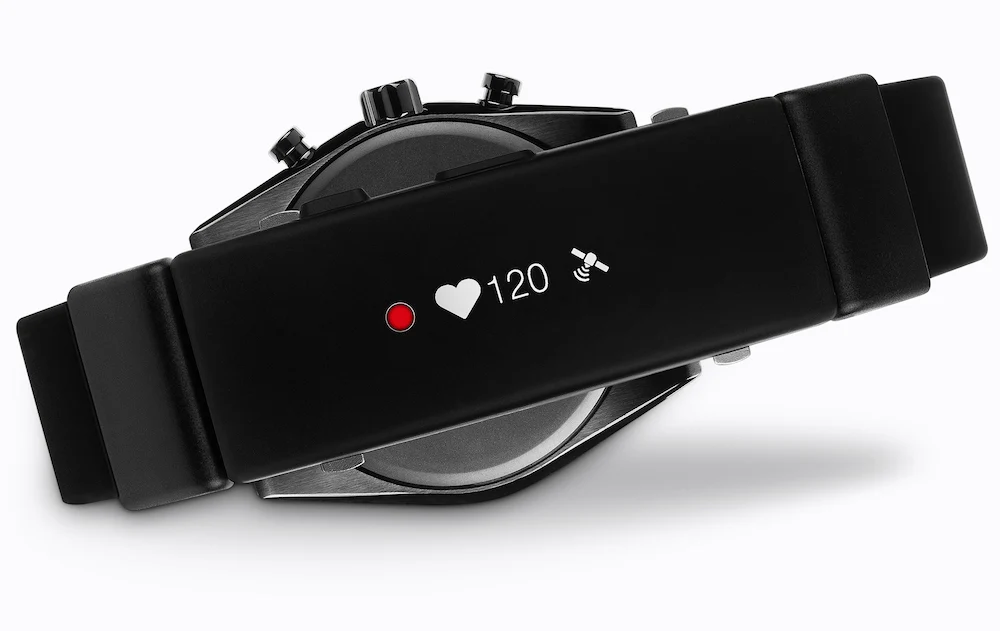 Wena Watch Wrist Active With Black Solar Chronograph Face - Image 2