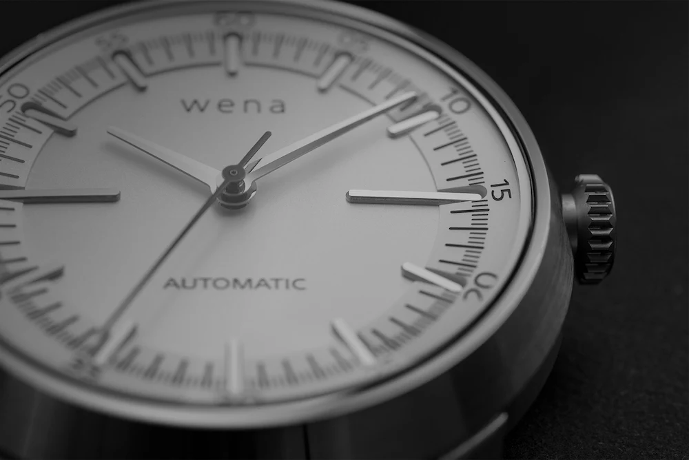 Wena Watch Wrist Pro With White Mechanical Three Hands Face - Image 3