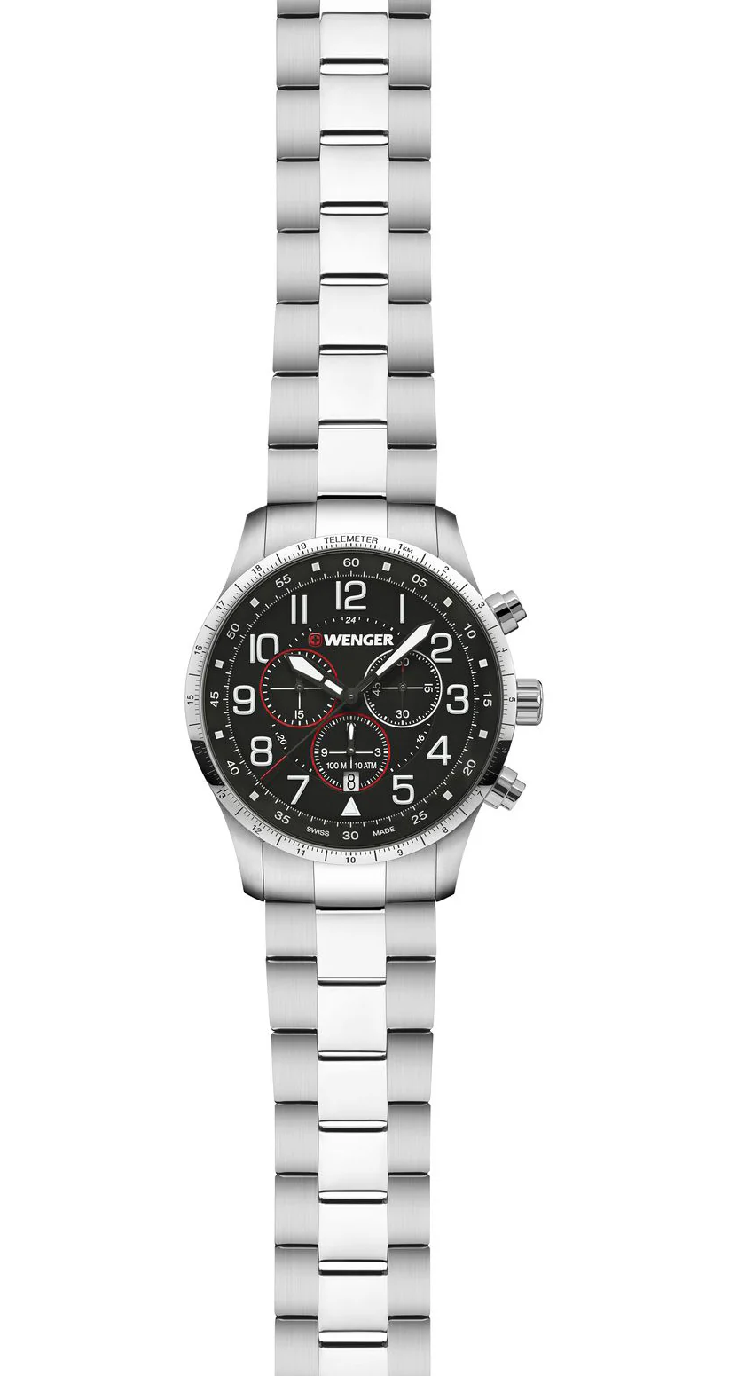Wenger Attitude Chrono Black Watch - Image 3