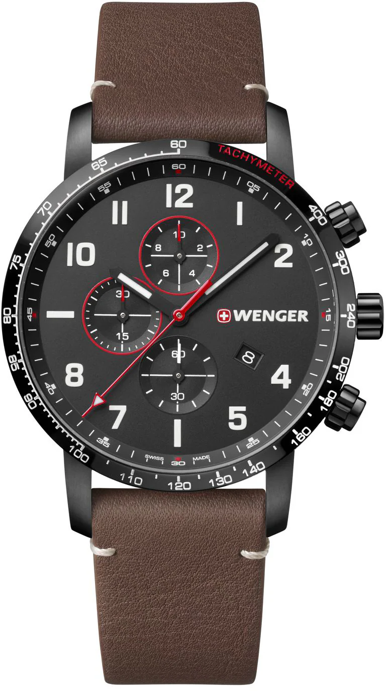 Wenger Attitude Vertical Chrono Mens