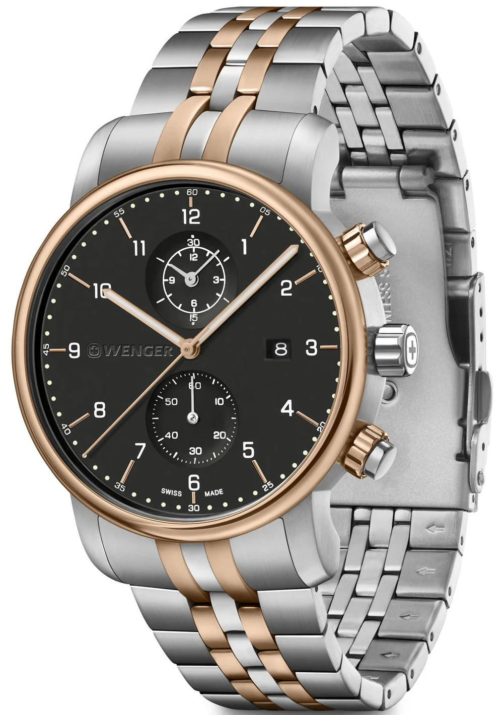 Wenger Urban Classic Chrono Black Watch - Image 2