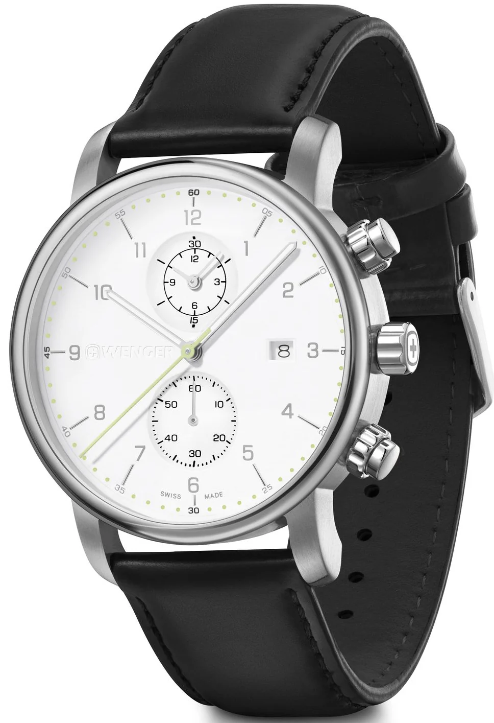 Wenger Urban Classic Chrono White Watch - Image 2