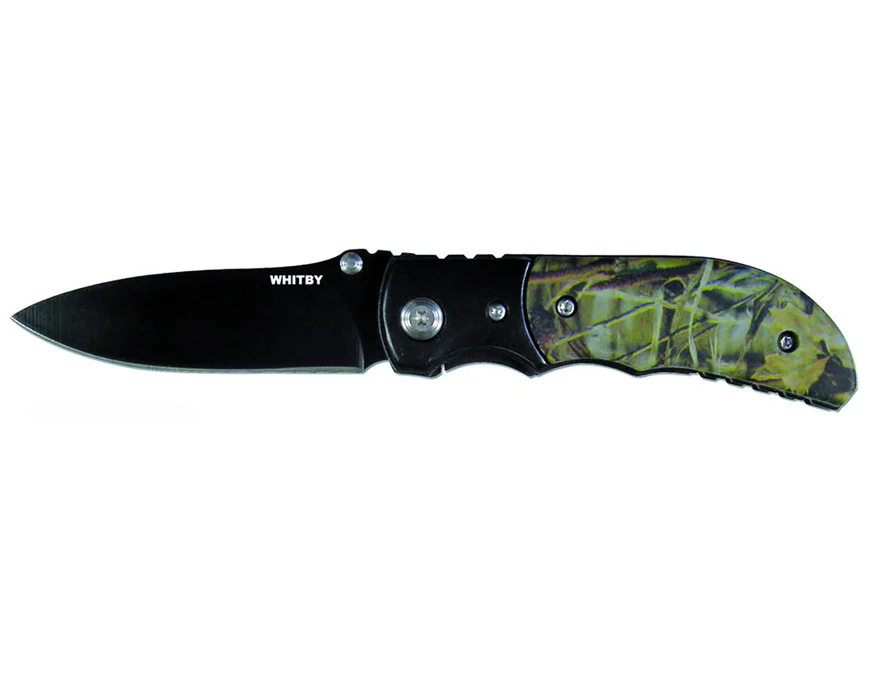 Whitby & Co Knife Lock Camo Handle