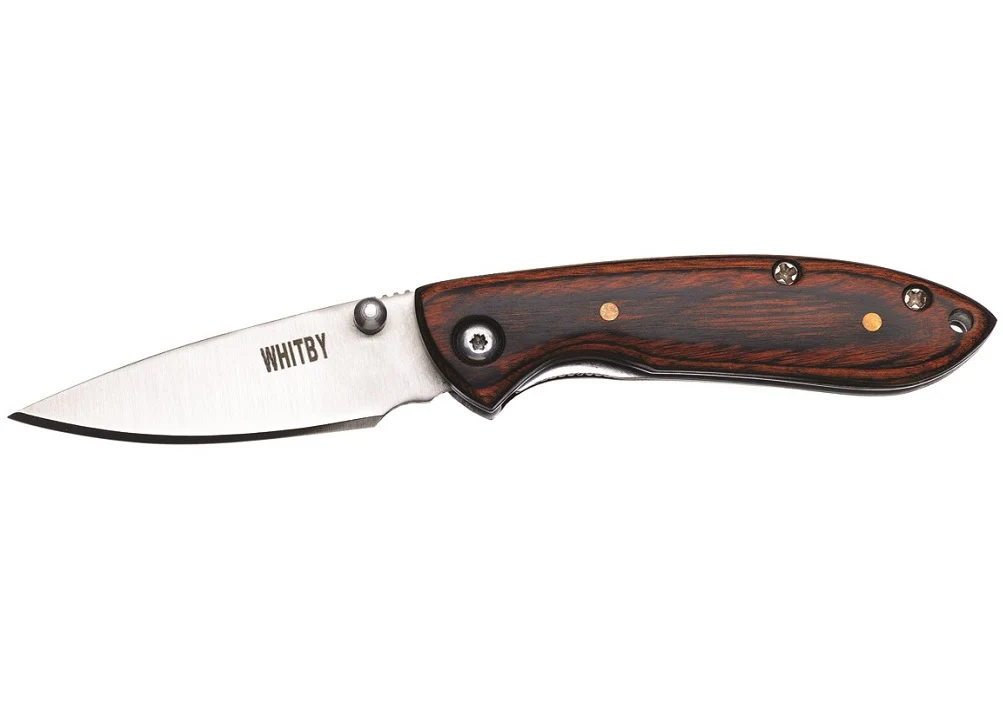 Whitby & Co Knife Lock Pakkawood Handle Small 1.75