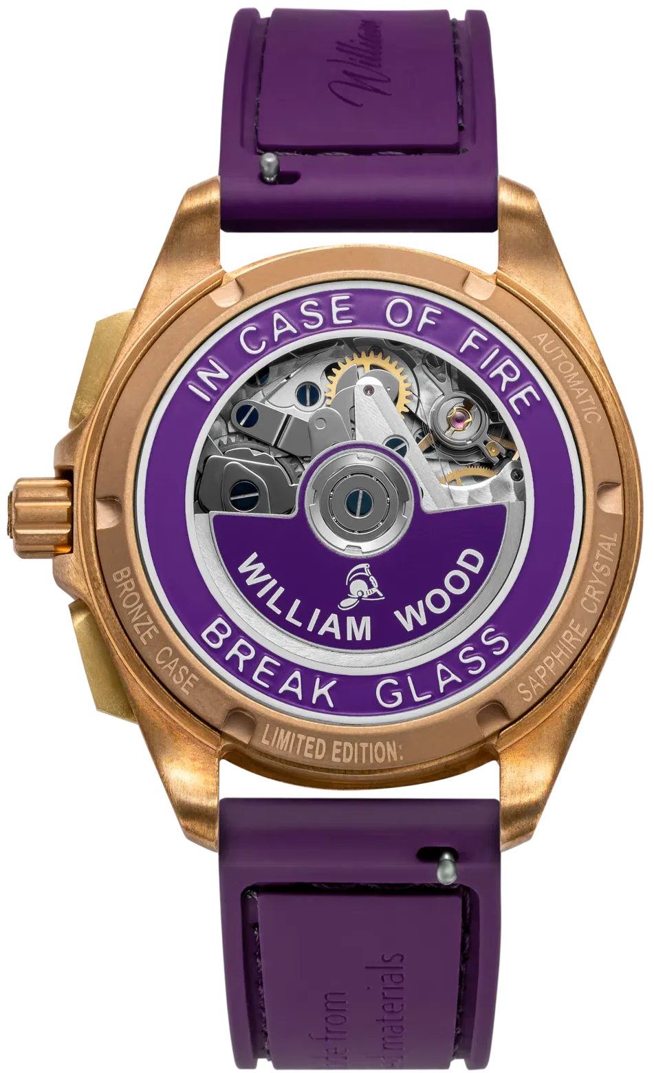 William Wood Triumph Bronze Jubilee Purple Fire Hose - Image 2