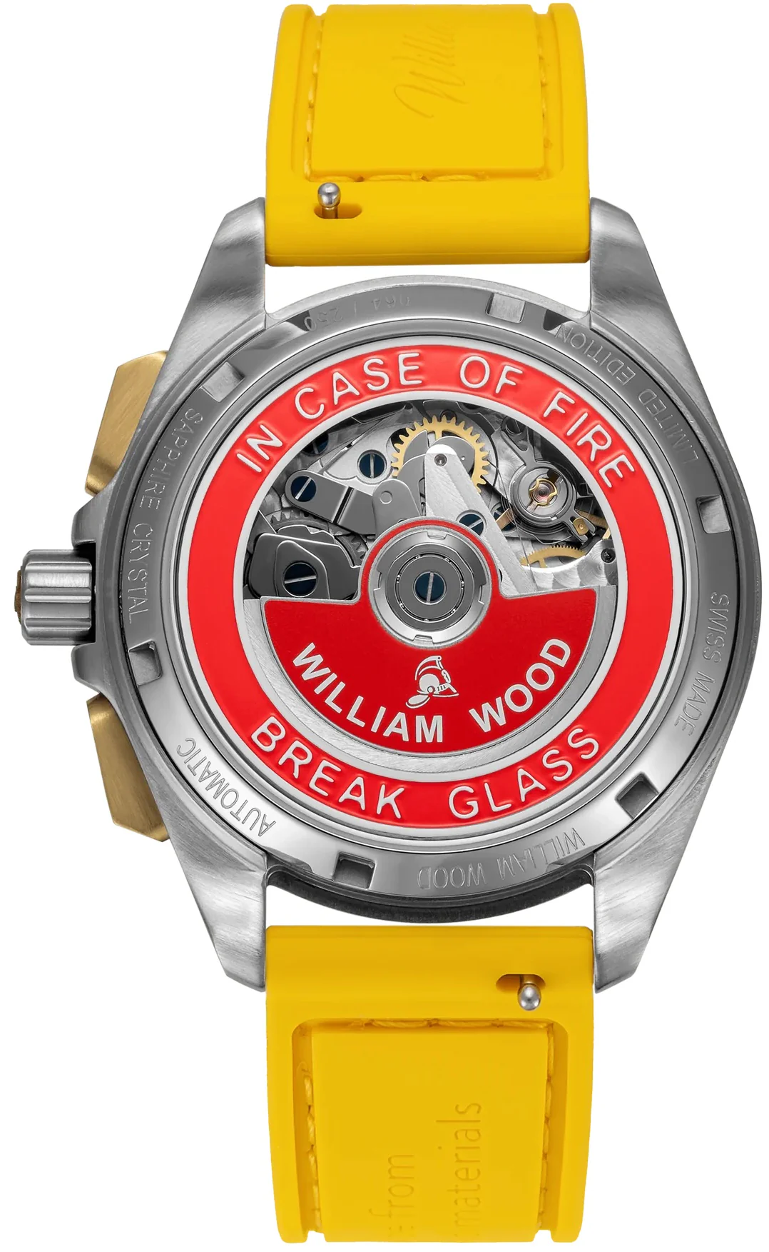 William Wood Watch Triumph Bronze Jubilee Yellow Fire Hose - Image 2