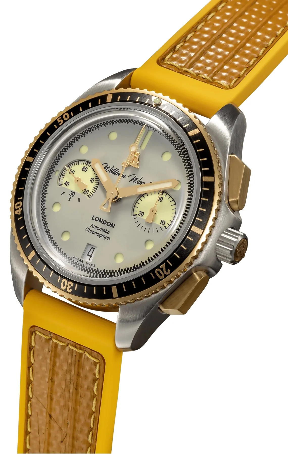 William Wood Watch Triumph Bronze Jubilee Yellow Fire Hose - Image 3