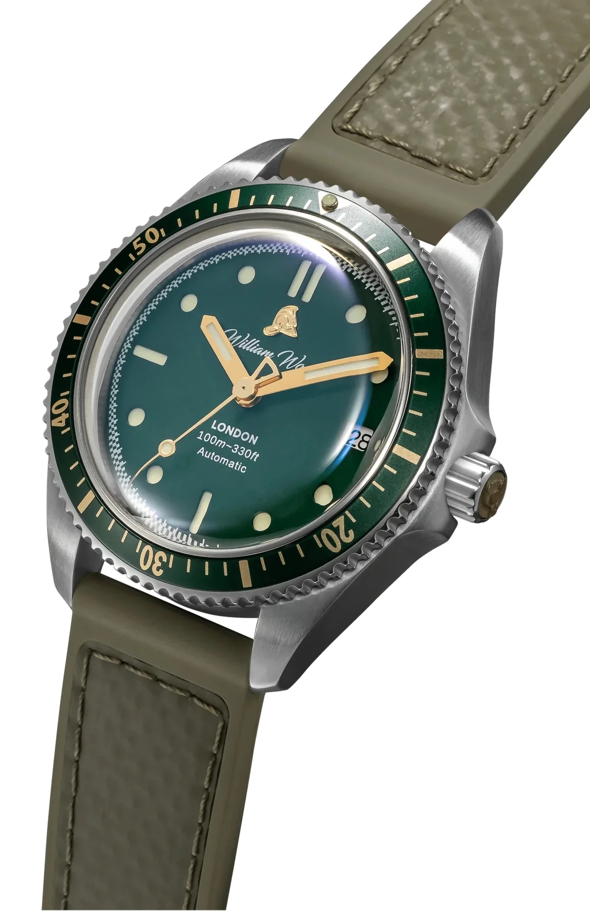 William Wood Valiant Green Fire Hose - Image 2