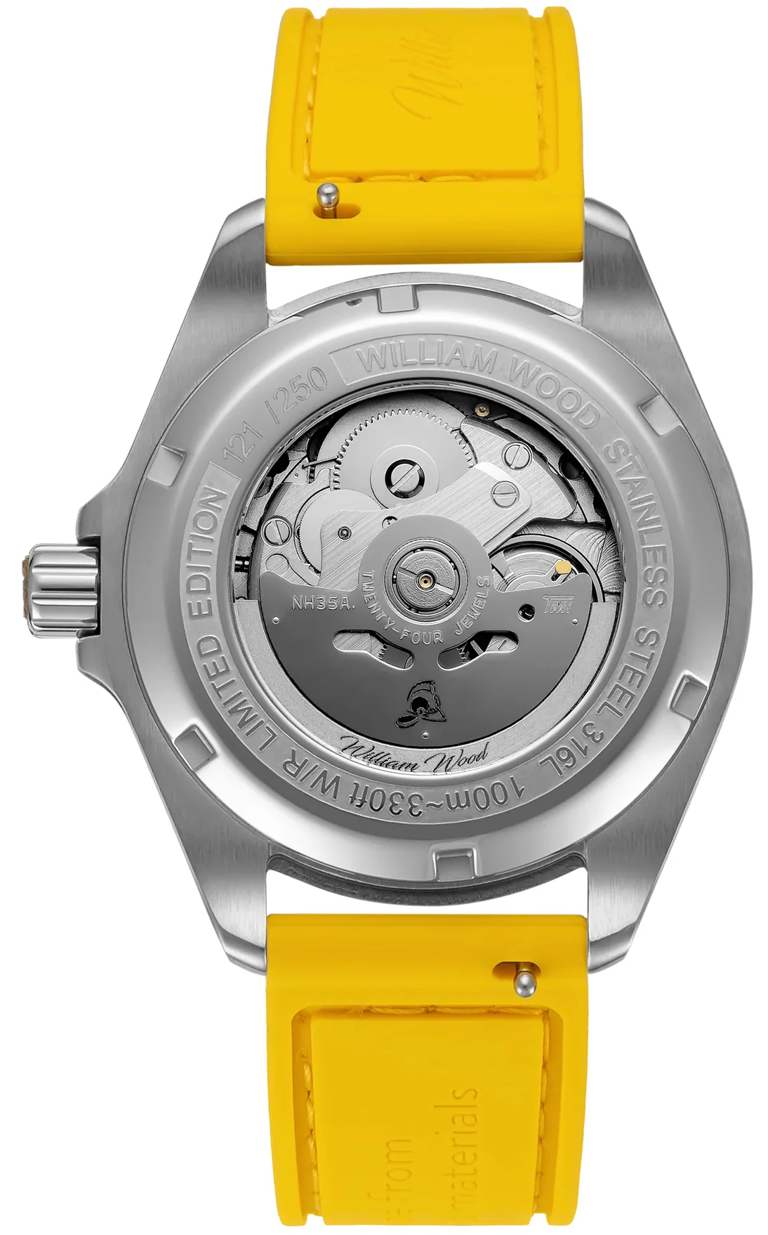 William Wood Valiant White Yellow Fire Hose - Image 3