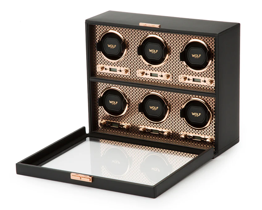 WOLF Watch Winder Axis 6 Piece Copper - Image 3