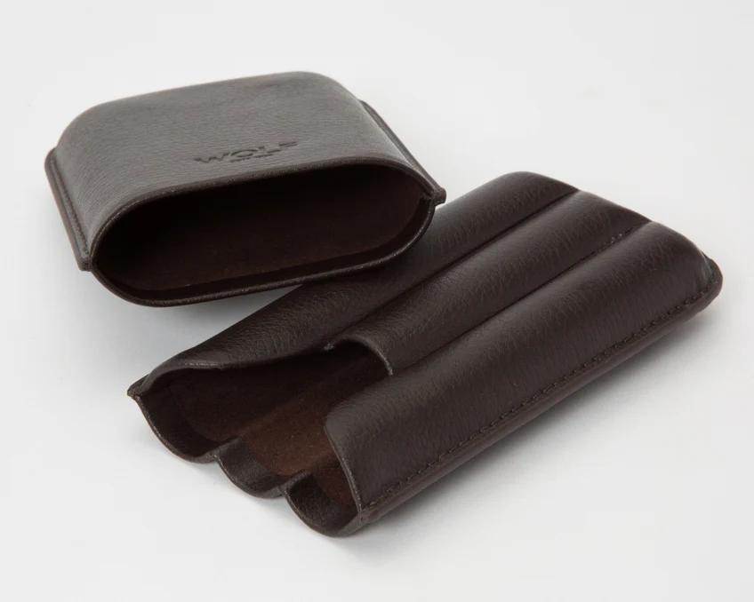 Wolf Cigar Case Blake 3 Piece Brown - Image 3