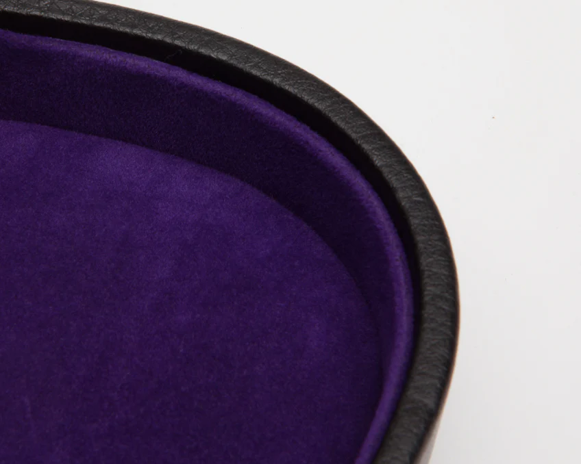 Wolf Cufflink Stud Case Blake Black Purple - Image 4