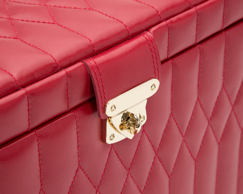 WOLF Jewellery Box Caroline Extra Large Red - Image 4