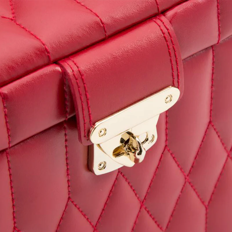 WOLF Jewellery Box Caroline Medium Red - Image 3