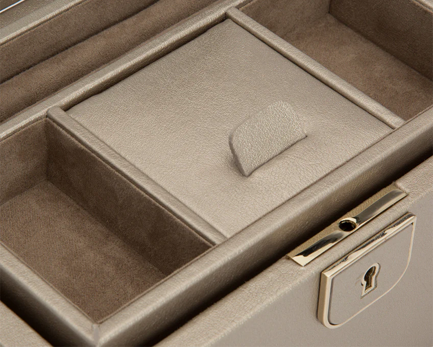 WOLF Jewellery Box Palermo Small Pewter - Image 5