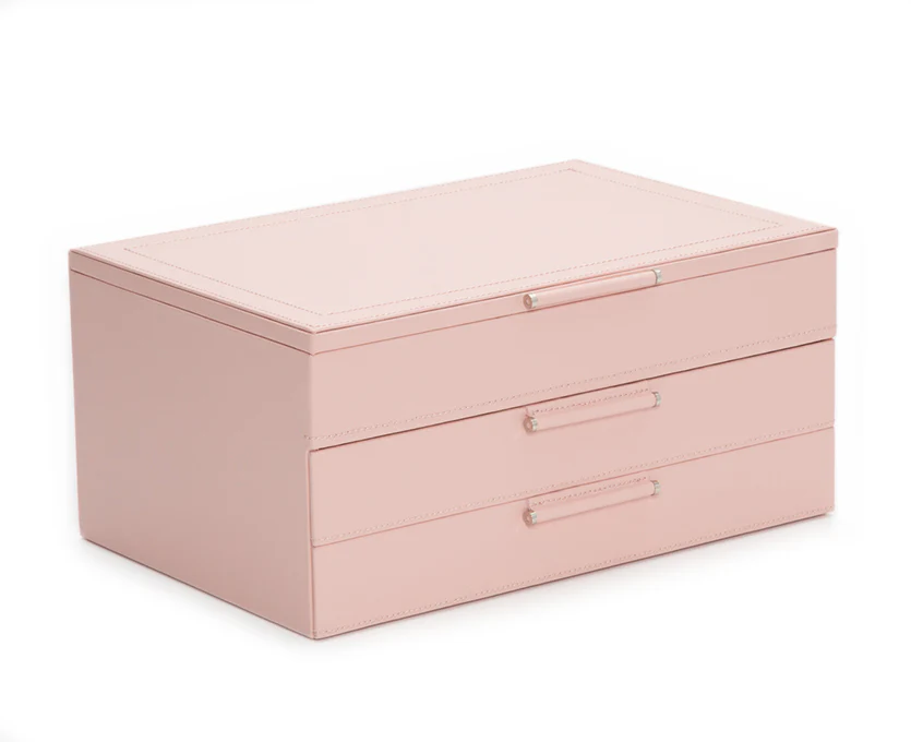 WOLF Jewellery Box Sophia Rose Quartz - Image 3