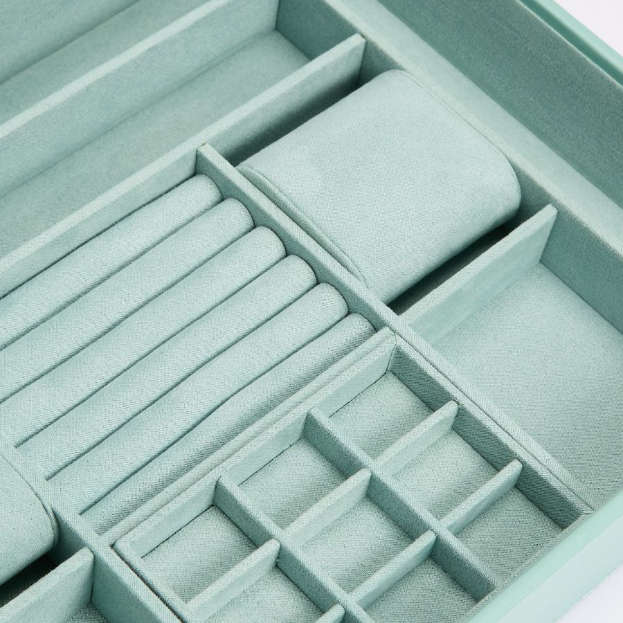 WOLF Jewellery Box Sophia With Window Jade - Image 6