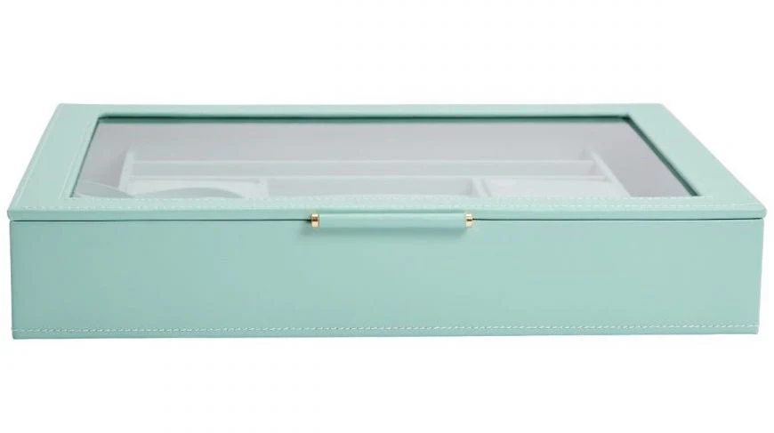 WOLF Jewellery Box Sophia With Window Jade - Image 8