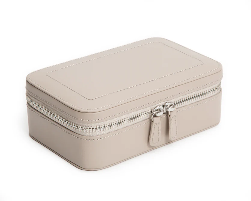 WOLF Jewellery Case Sophia Zip Mink - Image 3