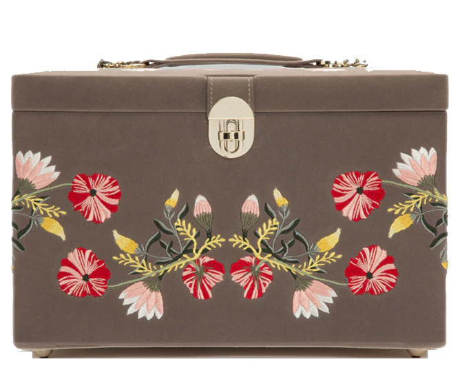 WOLF Jewellery Case Zoe Large Mink - Image 2