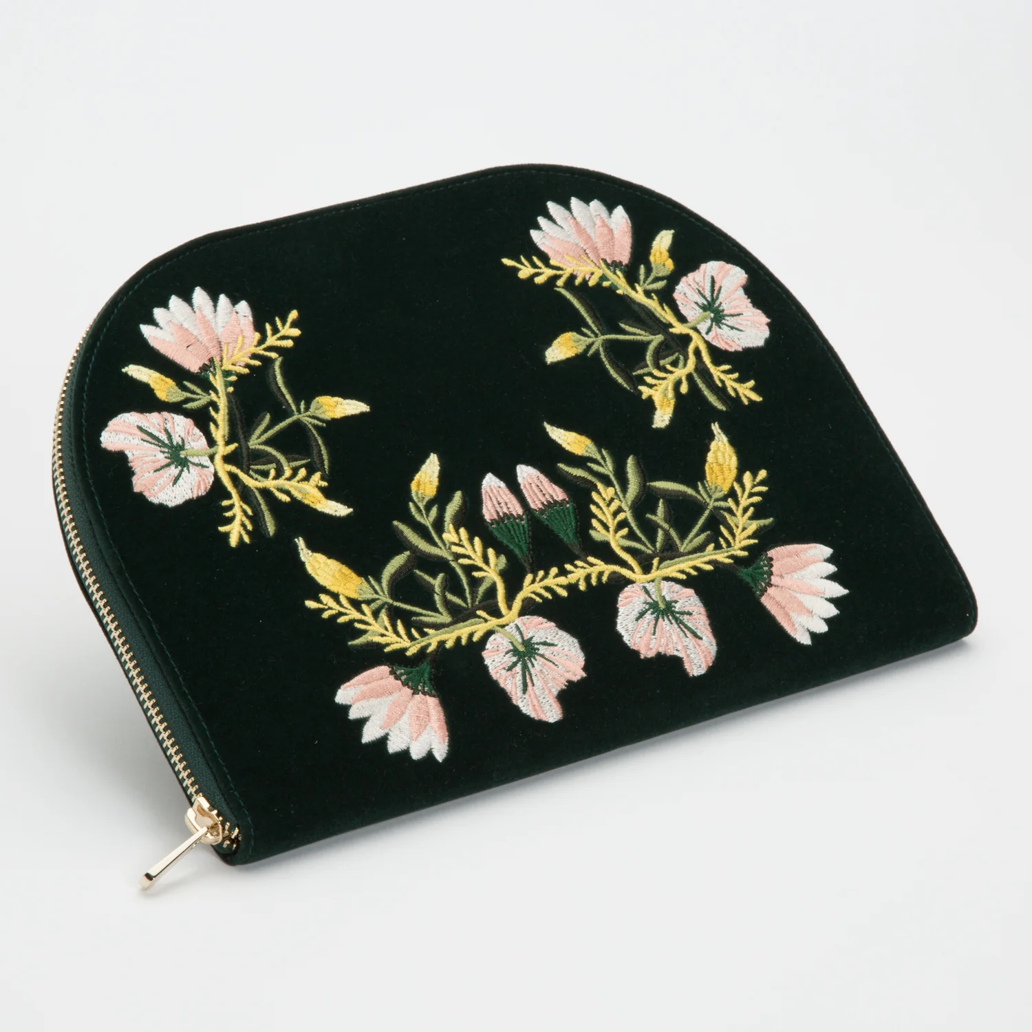 WOLF Jewellery Case Zoe Portfolio Forest Green - Image 2