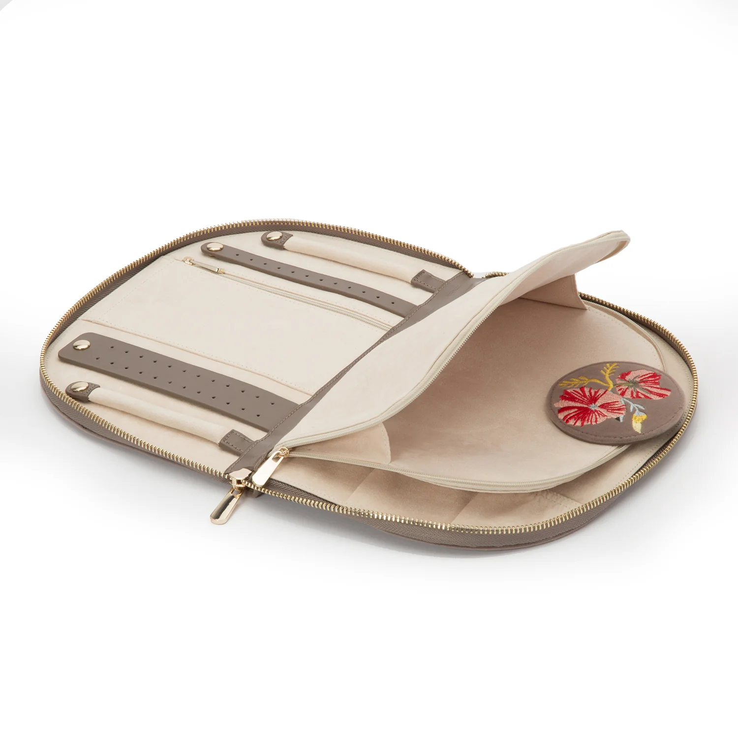WOLF Jewellery Case Zoe Portfolio Mink - Image 4