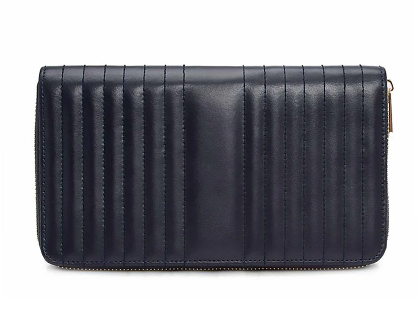 WOLF Jewellery Case Portfolio Maria Navy - Image 5
