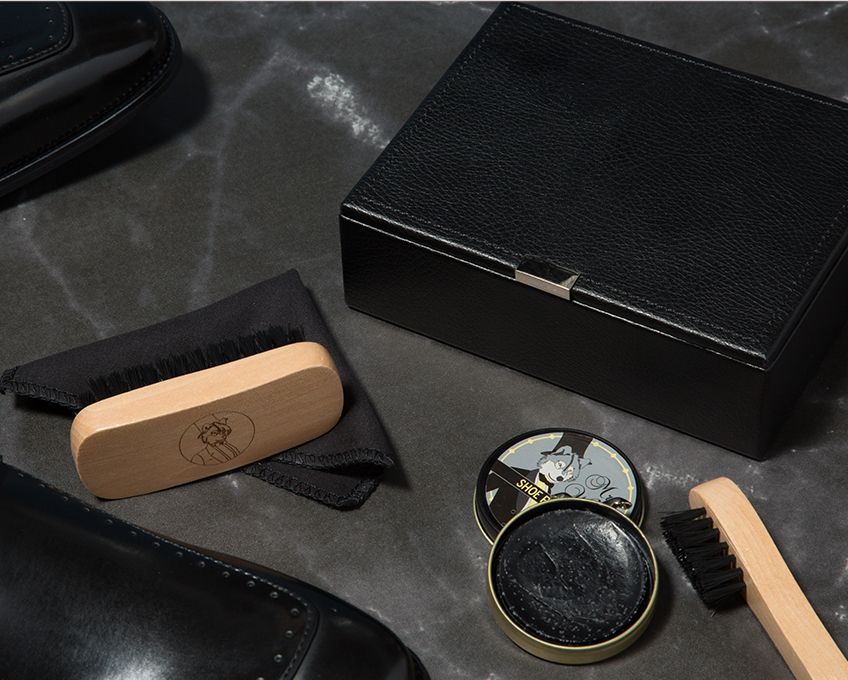 WOLF Shoe Shine Kit Howard Black - Image 4