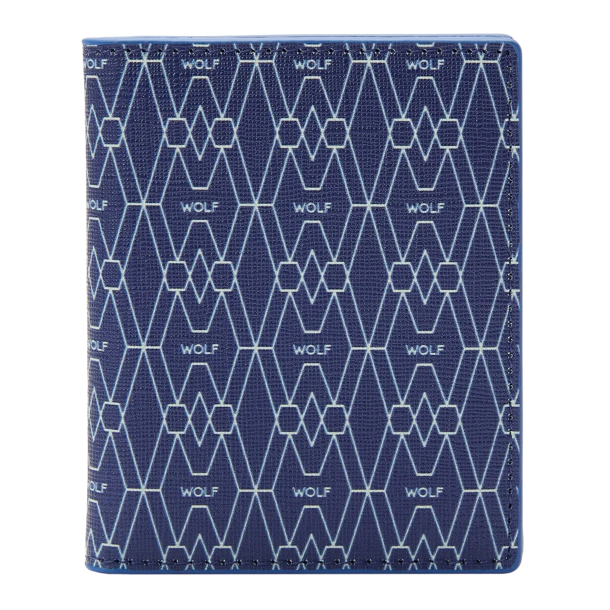 Wolf Signature Vegan Collection Blue Range ID Card Case