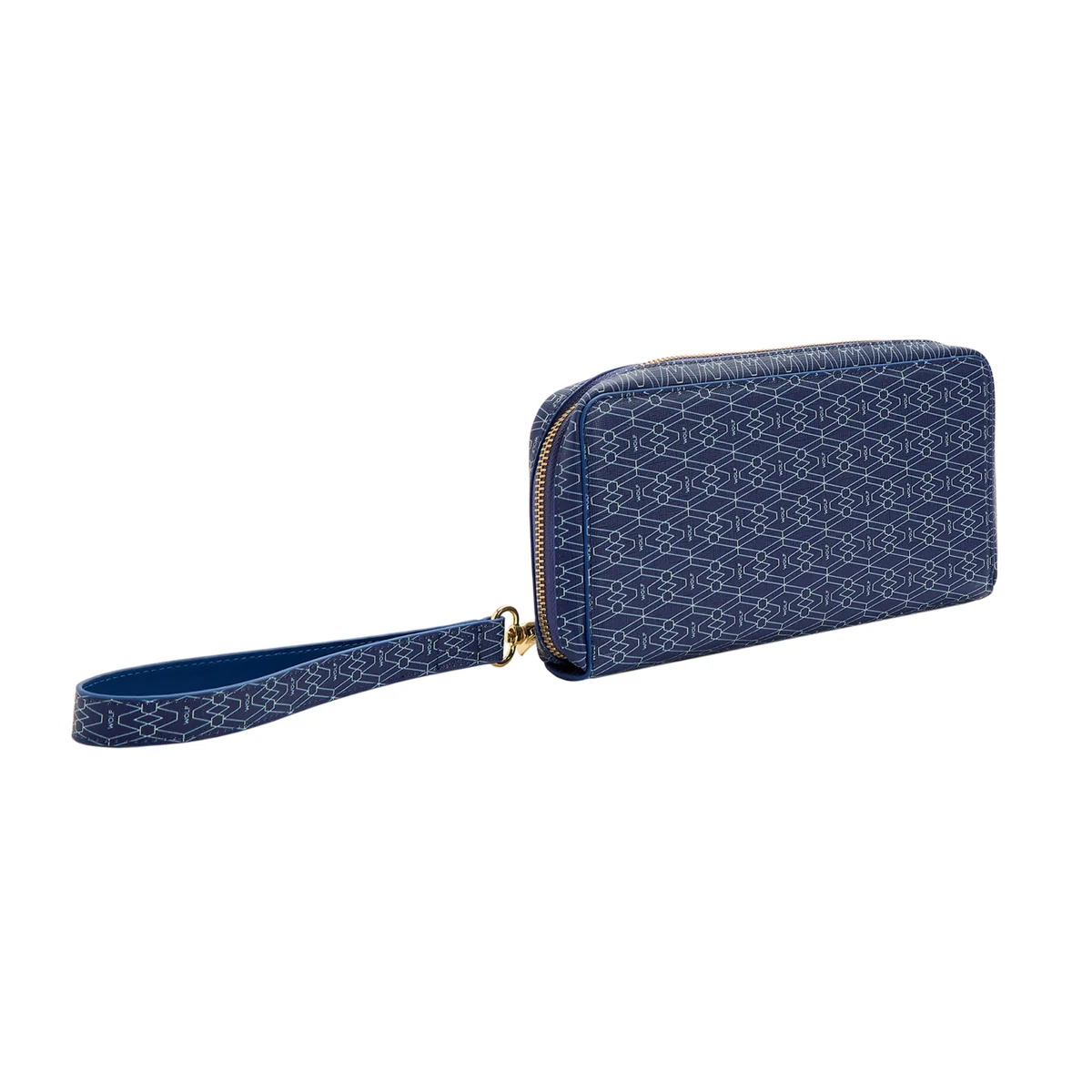 WOLF Signature Vegan Collection Blue Travel Case - Image 4