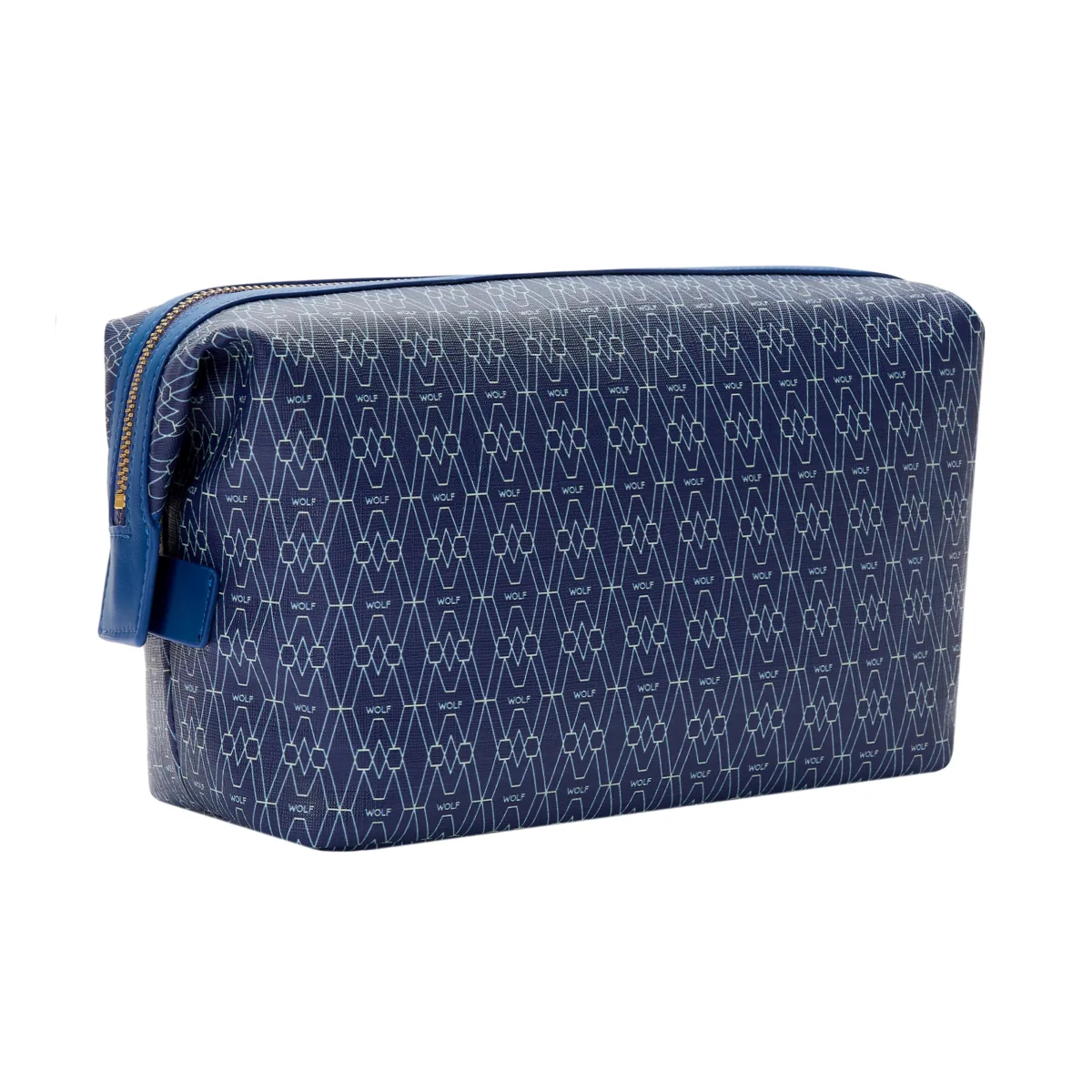 Wolf Signature Vegan Collection Blue Washbag - Image 3