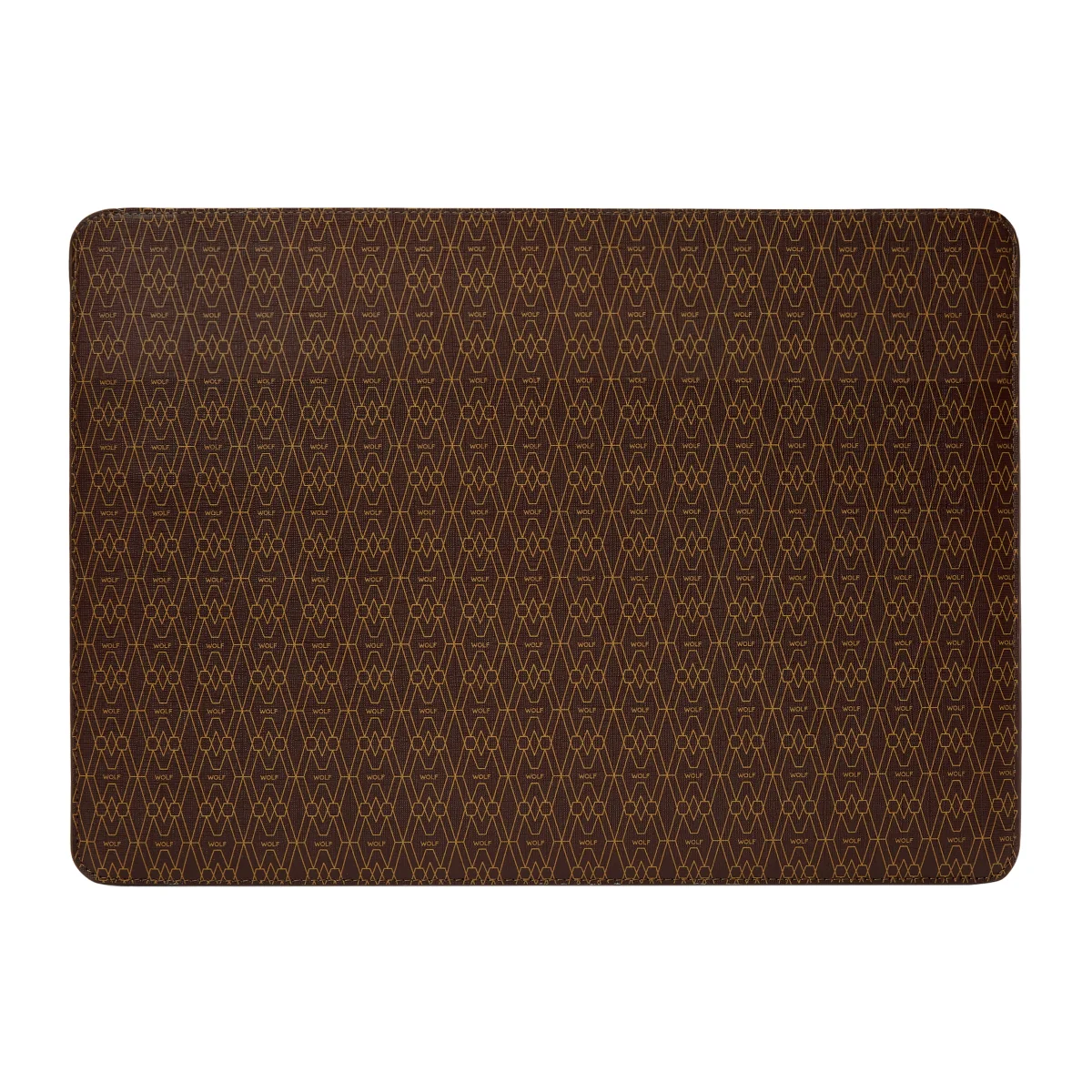 Wolf Signature Vegan Collection Brown Laptop Sleeve - Image 2