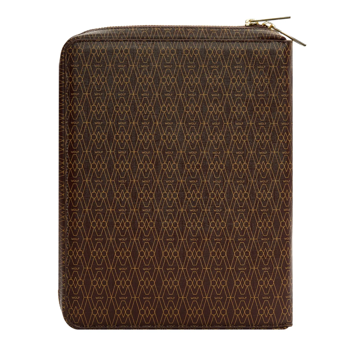 Wolf Signature Vegan Collection Brown Range Ipad Tech Case - Image 2