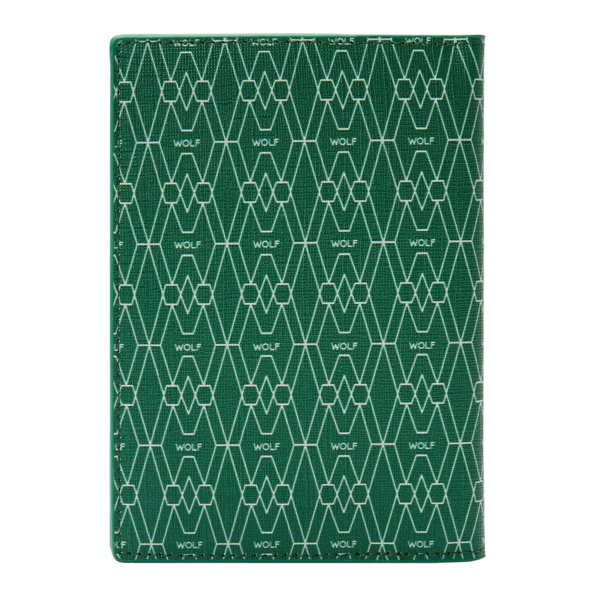 Wolf Signature Vegan Collection Green Passport Sleeve - Image 2