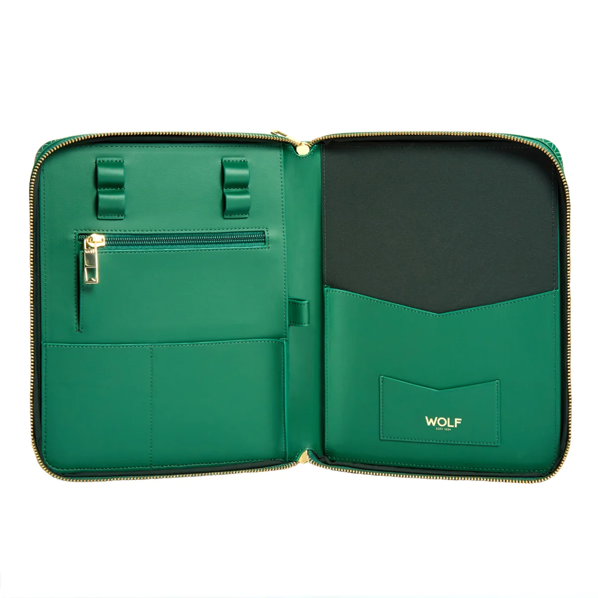 Wolf Signature Vegan Collection Green Range Ipad Tech Case - Image 4